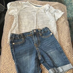 7 For All Mankind Boys Short Set 2T